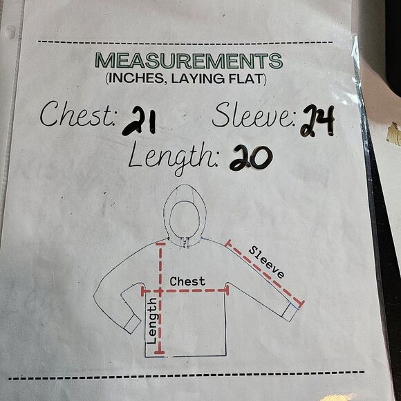 Black Cropped Hoodie with Red Logo - Picture 7 of 7